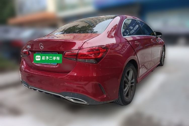 Used Mercedes-Benz A-Class 2020 Facelift A 180 L Sport Sedan Special Configuration Rear Right 45 Deg