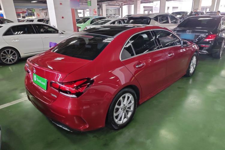 Used Mercedes-Benz A-Class 2020 Restyled A 200 L Sport Sedan Dynamic Version Rear Right 45 Deg