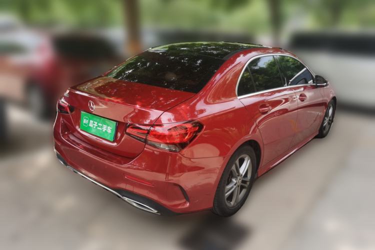 Used Mercedes-Benz A-Class 2020 Second Facelift A 180 L Sport Sedan Rear Right 45 Deg