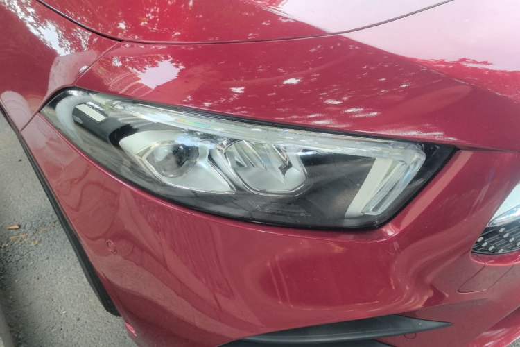 Used Mercedes-Benz A-Class 2020 Restyled A 200 L Sport Sedan Dynamic Version Right Front Headlight