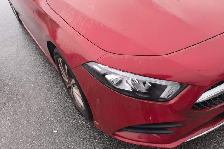 Used Mercedes-Benz A-Class 2020 Restyled A 200 L Sport Sedan Dynamic Version Right Front Headlight