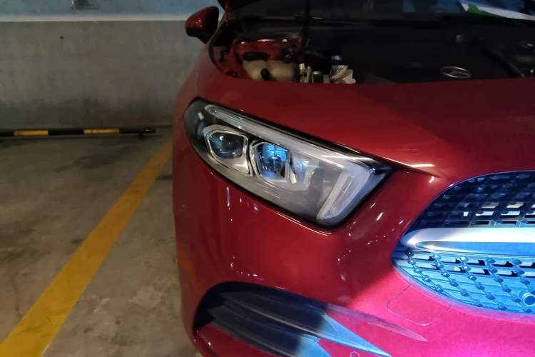 Used Mercedes-Benz A-Class 2020 Restyled A 200 L Sport Sedan Dynamic Version Right Front Headlight
