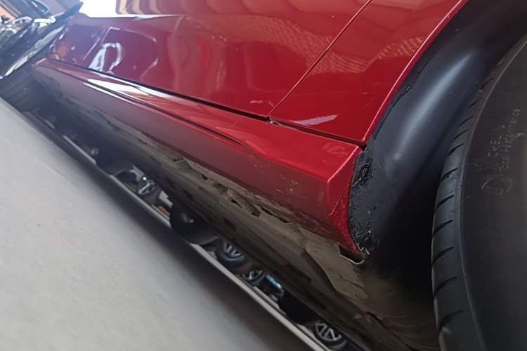 Used Mercedes-Benz A-Class 2020 Restyled A 200 L Sport Sedan Dynamic Version Right Side Sill