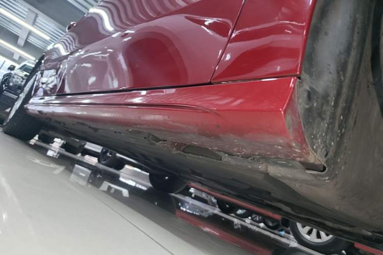 Used Mercedes-Benz A-Class 2020 Restyled A 200 L Sport Sedan Fashion Version Right Side Sill
