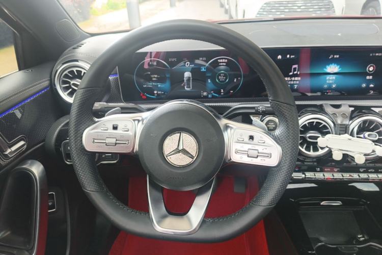 Used Mercedes-Benz A-Class 2020 A 200 L Sport Sedan Steering Wheel