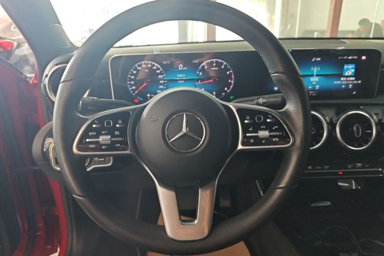 Used Mercedes-Benz A-Class 2020 Restyled A 200 L Sport Sedan Dynamic Version Steering Wheel