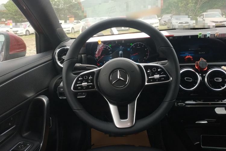 Used Mercedes-Benz A-Class 2020 Second Facelift A 180 L Sport Sedan Steering Wheel