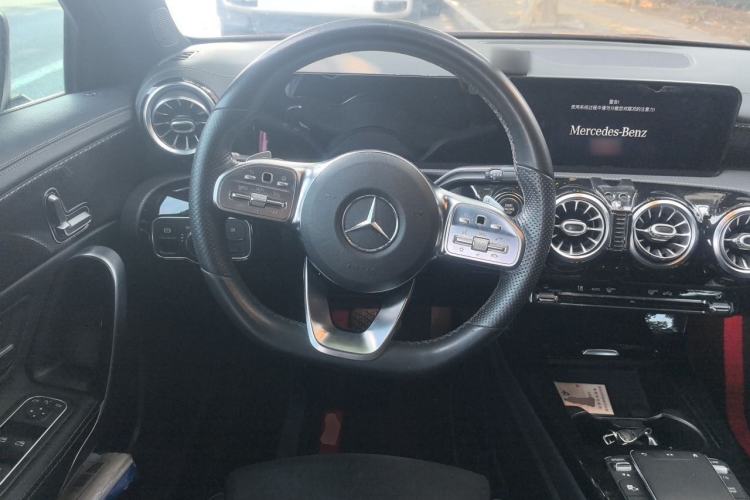 Used Mercedes-Benz A-Class 2020 Restyled A 200 L Sport Sedan Dynamic Version Steering Wheel