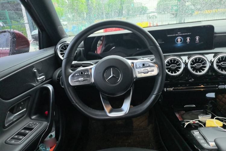 Used Mercedes-Benz A-Class 2020 Restyled A 200 L Sport Sedan Dynamic Version Steering Wheel