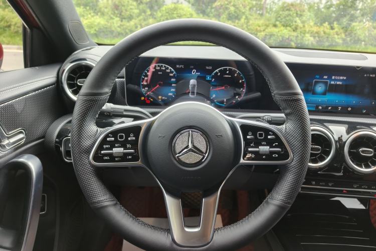 Used Mercedes-Benz A-Class 2020 Restyled A 200 L Sport Sedan Dynamic Version Steering Wheel