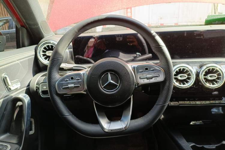 Used Mercedes-Benz A-Class 2020 A 200 L Sport Sedan Steering Wheel