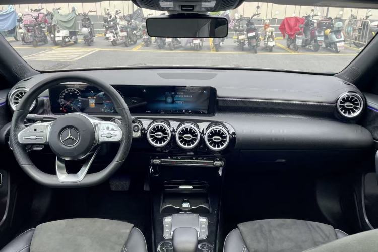 Used Mercedes-Benz A-Class 2020 Restyled A 200 L Sport Sedan Fashion Version Audio And AC Panel