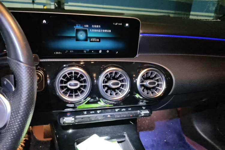 Used Mercedes-Benz A-Class 2020 Restyled A 200 L Sport Sedan Fashion Version Audio And AC Panel