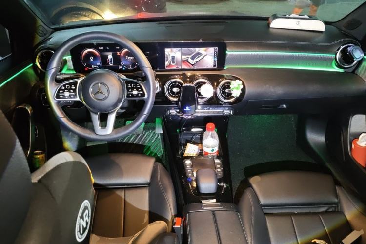 Used Mercedes-Benz A-Class 2020 Second Facelift A 180 L Sport Sedan Center Console