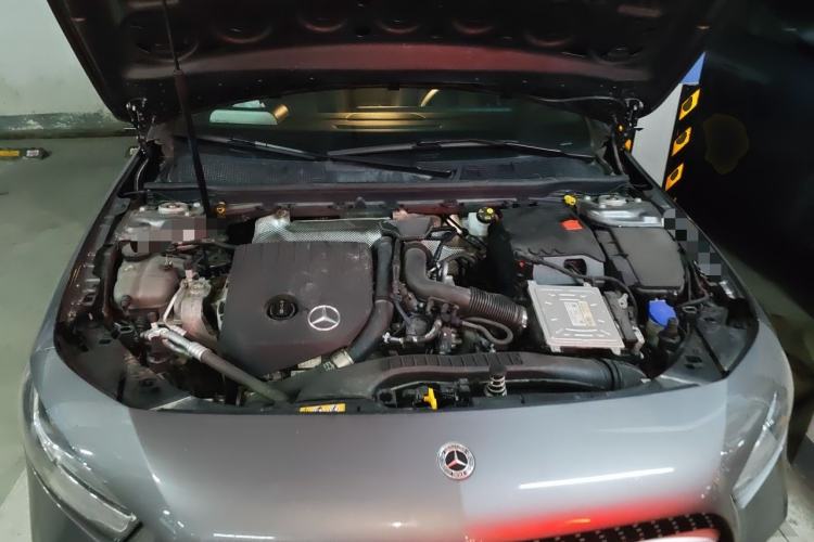 Used Mercedes-Benz A-Class 2020 Second Facelift A 180 L Sport Sedan Engine Bay