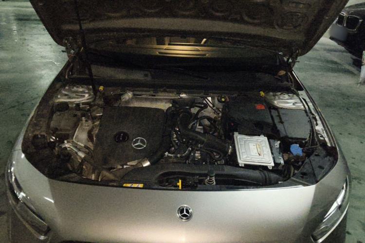 Used Mercedes-Benz A-Class 2020 Second Facelift A 180 L Sport Sedan Engine Bay
