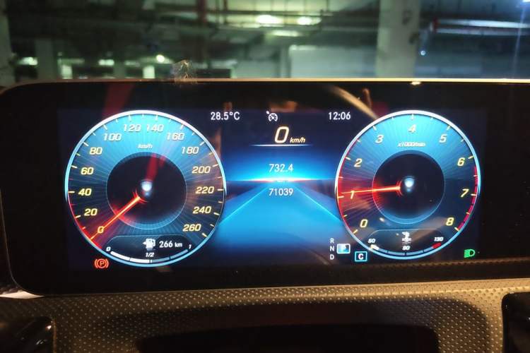 Used Mercedes-Benz A-Class 2020 A 200 L Sport Sedan Instrument Cluster