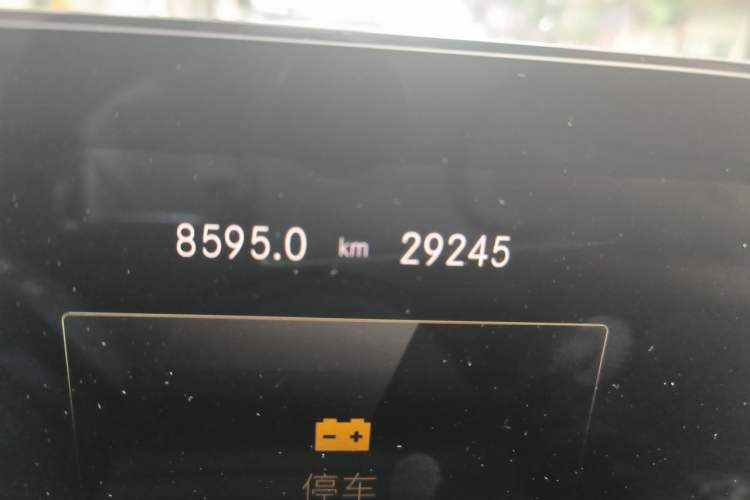 Used Mercedes-Benz A-Class 2020 A 180 Odometer Close Up