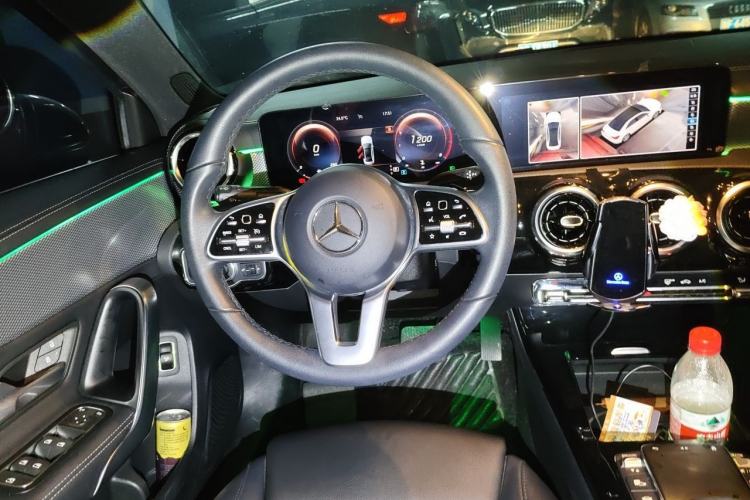 Used Mercedes-Benz A-Class 2020 Second Facelift A 180 L Sport Sedan Steering Wheel