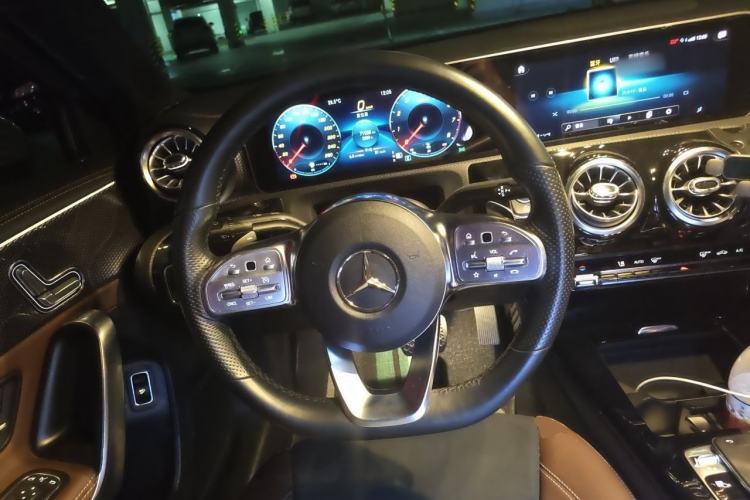 Used Mercedes-Benz A-Class 2020 A 200 L Sport Sedan Steering Wheel
