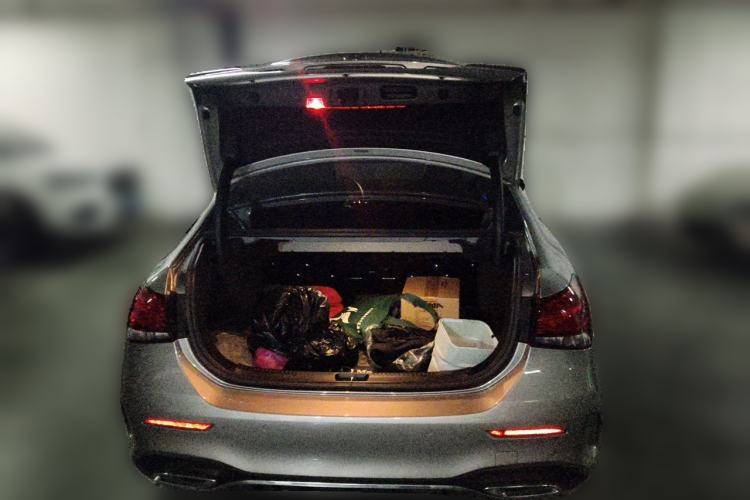 Used Mercedes-Benz A-Class 2020 Second Facelift A 180 L Sport Sedan Trunk