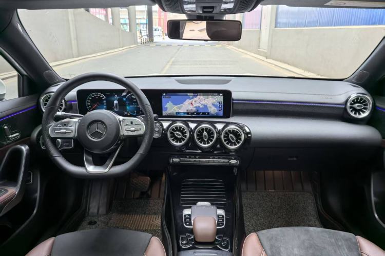 Used Mercedes-Benz A-Class 2020 A 200 L Sport Sedan Audio And AC Panel