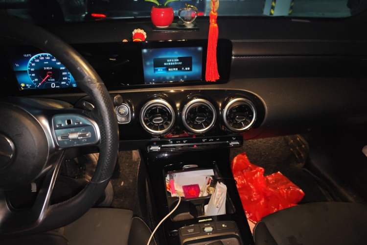 Used Mercedes-Benz A-Class 2020 A 180 L Sport Sedan Audio And AC Panel