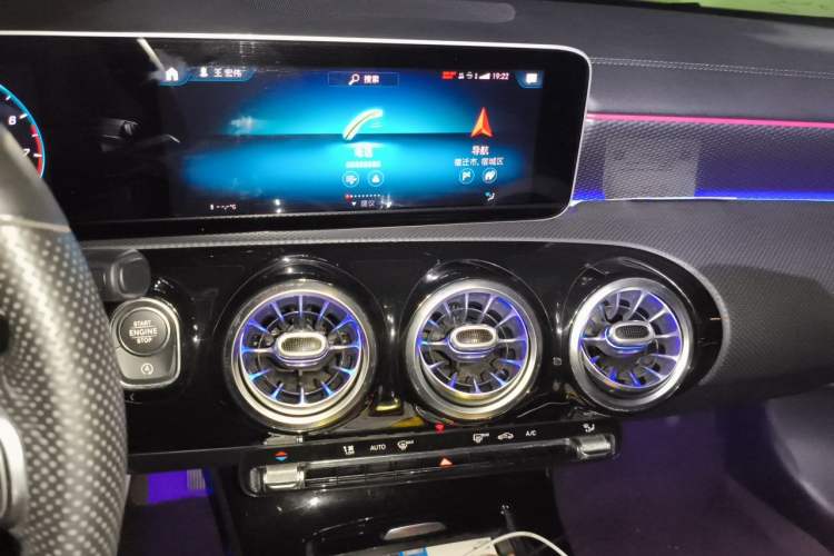 Used Mercedes-Benz A-Class 2020 Restyled A 200 L Sport Sedan Fashion Version Audio And AC Panel