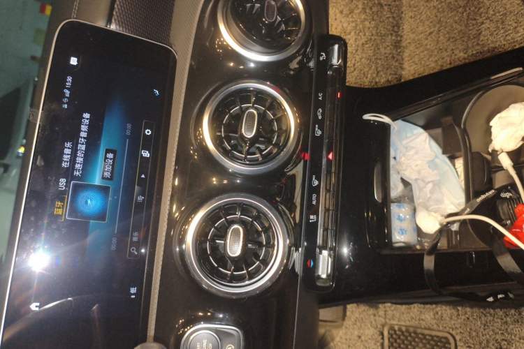 Used Mercedes-Benz A-Class 2020 Restyled A 200 L Sport Sedan Dynamic Version Audio And AC Panel