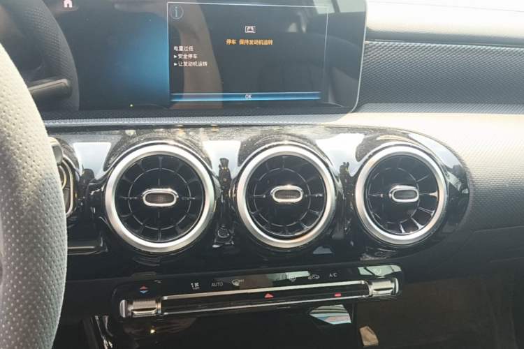 Used Mercedes-Benz A-Class 2020 Restyled A 180 L Sport Sedan Audio And AC Panel