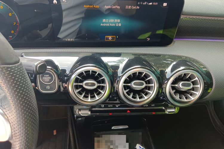Used Mercedes-Benz A-Class 2020 Restyled A 200 L Sport Sedan Fashion Version Audio And AC Panel