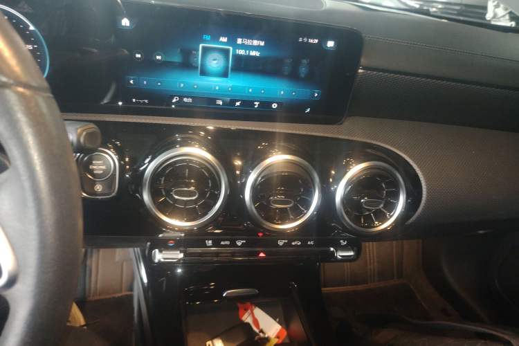 Used Mercedes-Benz A-Class 2020 Restyled A 200 L Sport Sedan Dynamic Version Audio And AC Panel