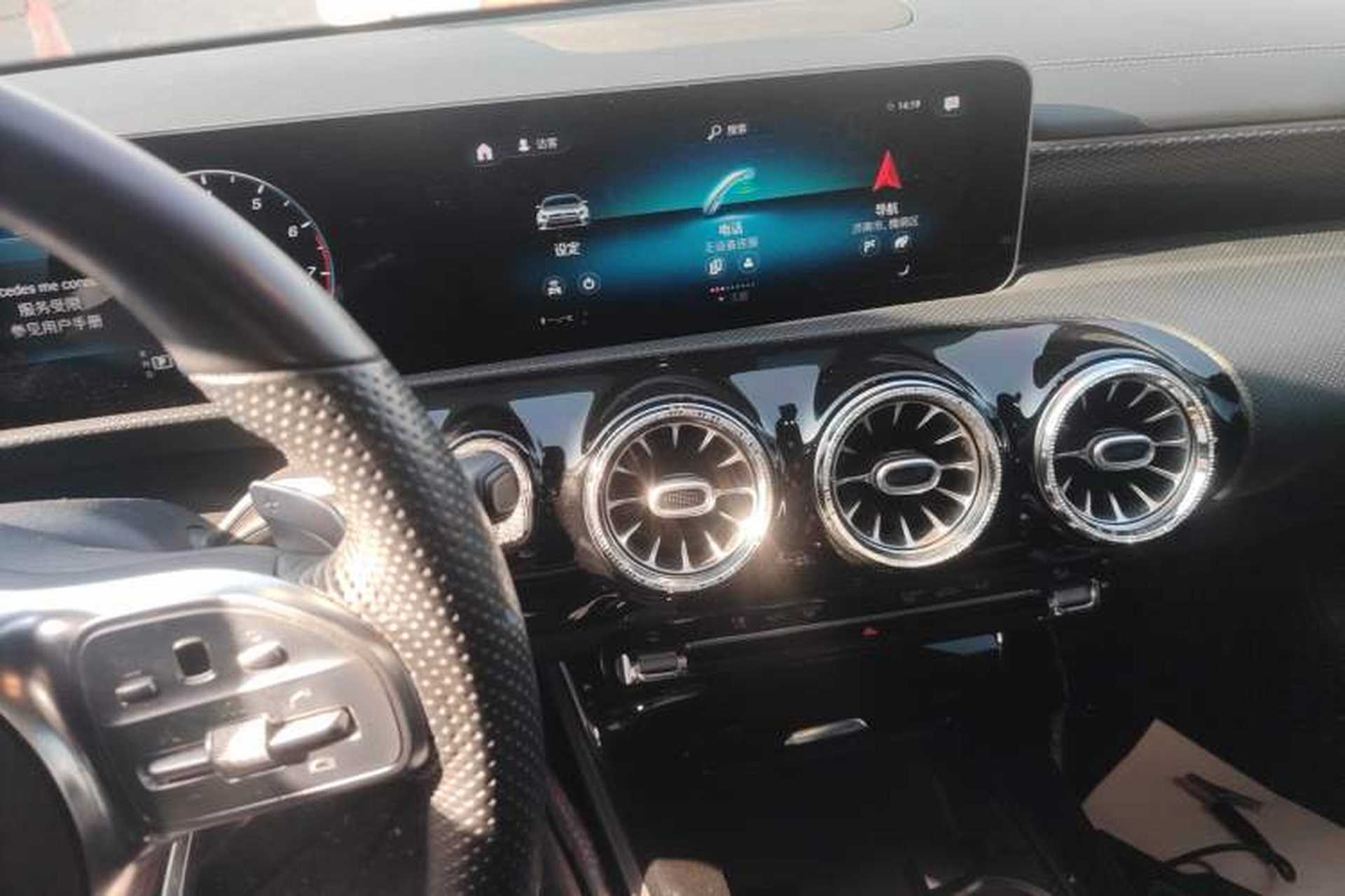Used Mercedes-Benz A-Class 2020 A 200 L Sport Sedan Audio And AC Panel