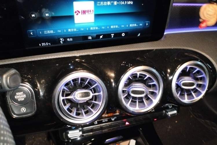 Used Mercedes-Benz A-Class 2020 Restyled A 200 L Sport Sedan Fashion Version Audio And AC Panel