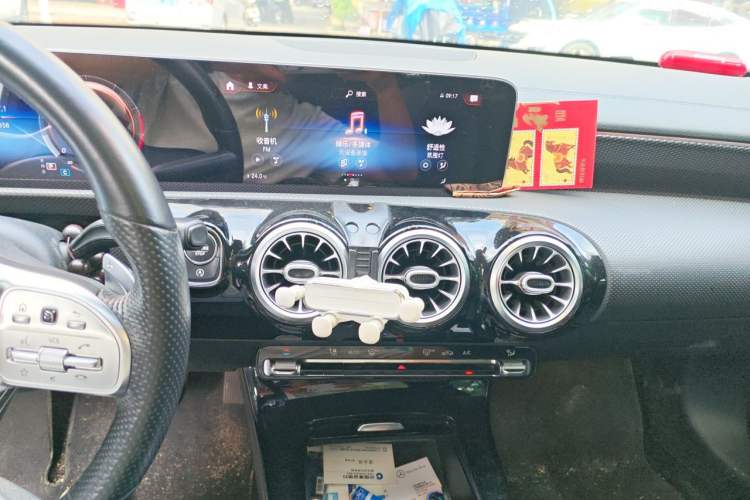 Used Mercedes-Benz A-Class 2020 A 200 L Sport Sedan Audio And AC Panel