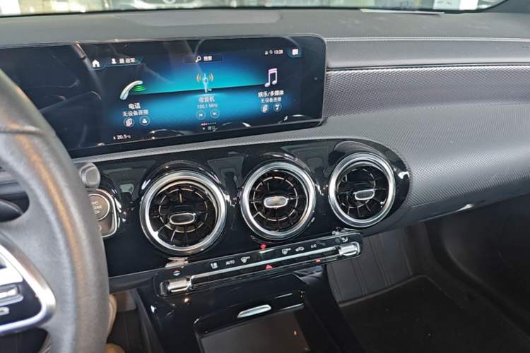 Used Mercedes-Benz A-Class 2020 Restyled A 200 L Sport Sedan Dynamic Version Audio And AC Panel