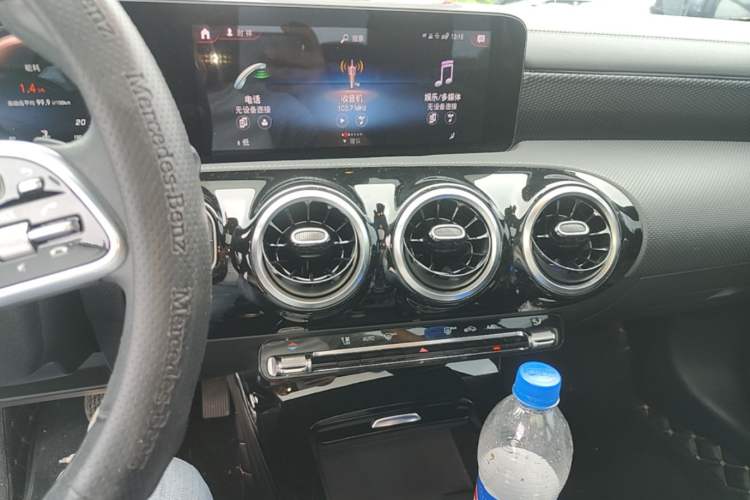 Used Mercedes-Benz A-Class 2020 Restyled A 200 L Sport Sedan Dynamic Version Audio And AC Panel