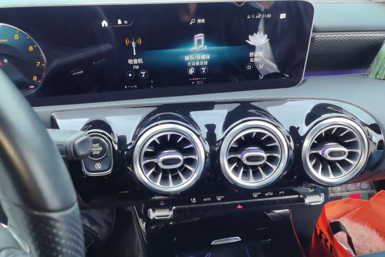 Used Mercedes-Benz A-Class 2020 Restyled A 200 L Sport Sedan Fashion Version Audio And AC Panel