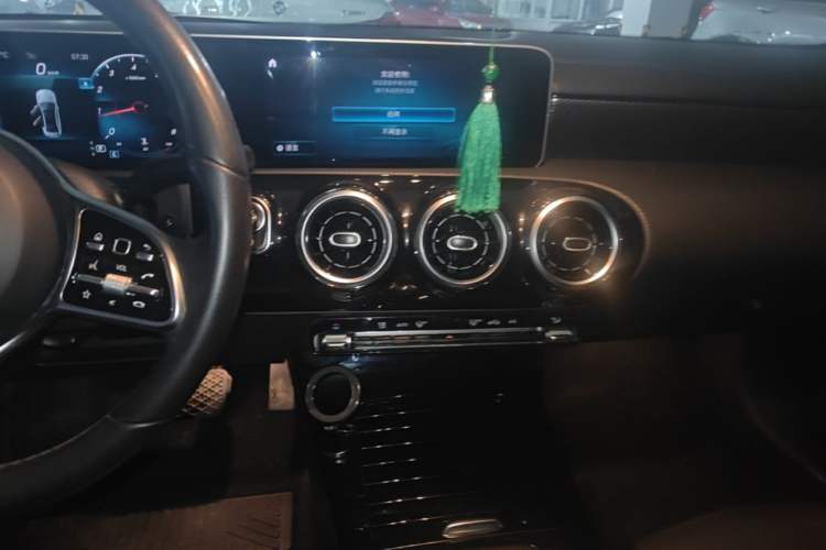 Used Mercedes-Benz A-Class 2020 Restyled A 200 L Sport Sedan Dynamic Version Audio And AC Panel