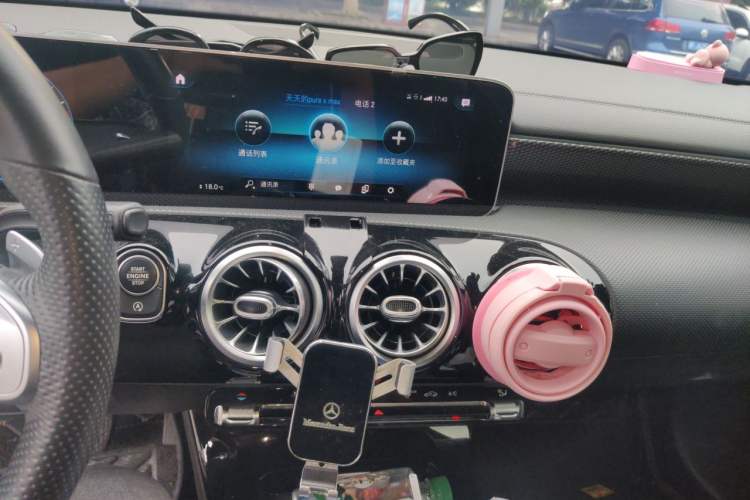 Used Mercedes-Benz A-Class 2020 A 200 L Sport Sedan Audio And AC Panel