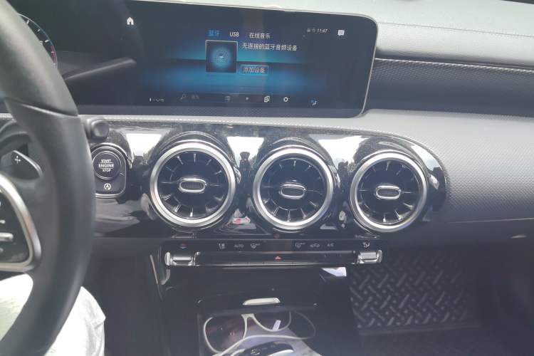 Used Mercedes-Benz A-Class 2020 Restyled A 200 L Sport Sedan Dynamic Version Audio And AC Panel