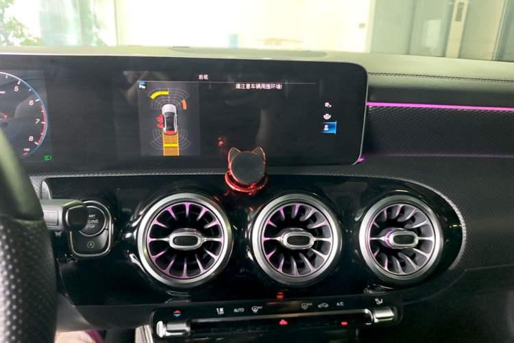Used Mercedes-Benz A-Class 2020 A 200 L Sport Sedan Audio And AC Panel