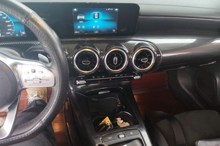 Used Mercedes-Benz A-Class 2020 A 180 L Sport Sedan Audio And AC Panel
