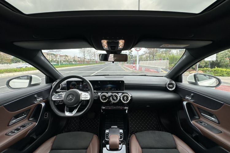 Used Mercedes-Benz A-Class 2020 A 200 L Sport Sedan Audio And AC Panel
