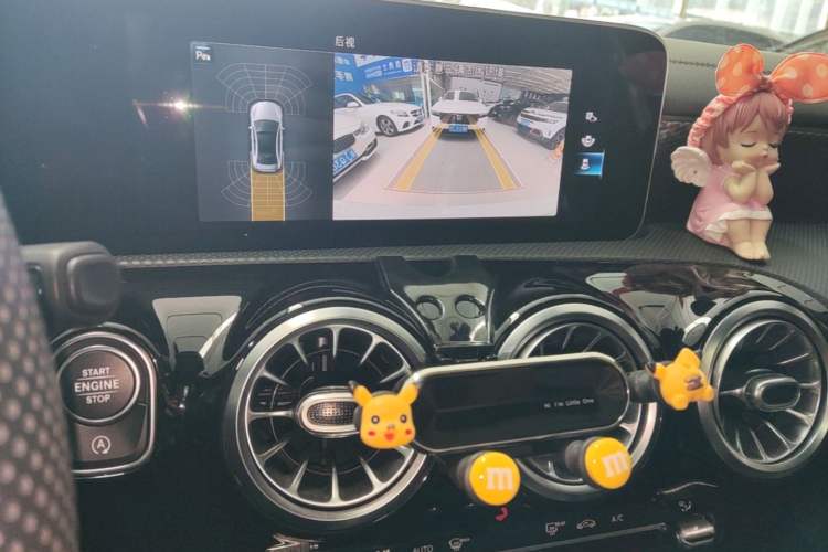 Used Mercedes-Benz A-Class 2020 Restyled A 200 L Sport Sedan Fashion Version Audio And AC Panel