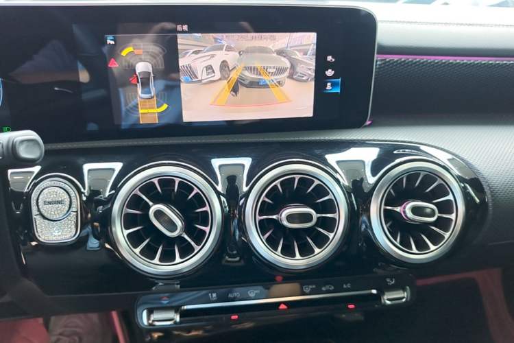Used Mercedes-Benz A-Class 2020 A 200 L Sport Sedan Audio And AC Panel