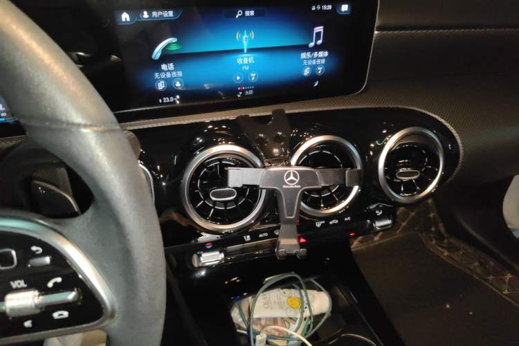 Used Mercedes-Benz A-Class 2020 Restyled A 200 L Sport Sedan Dynamic Version Audio And AC Panel
