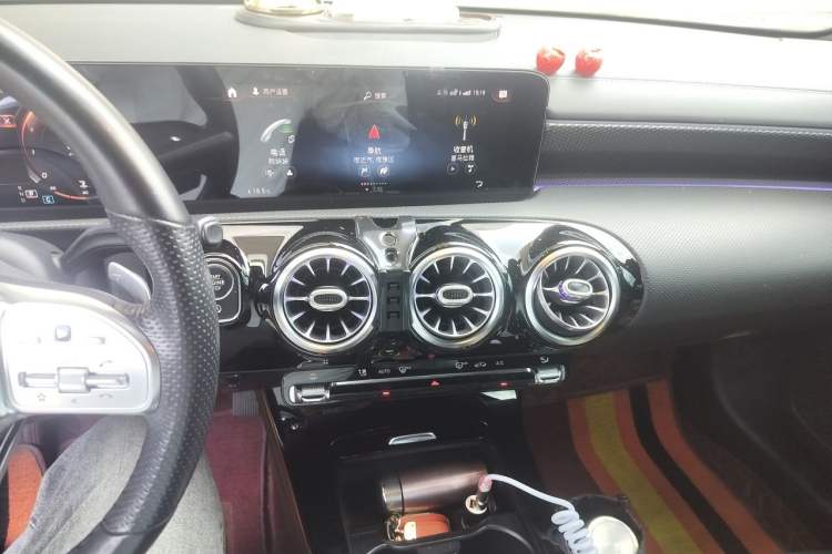 Used Mercedes-Benz A-Class 2020 A 200 L Sport Sedan Audio And AC Panel