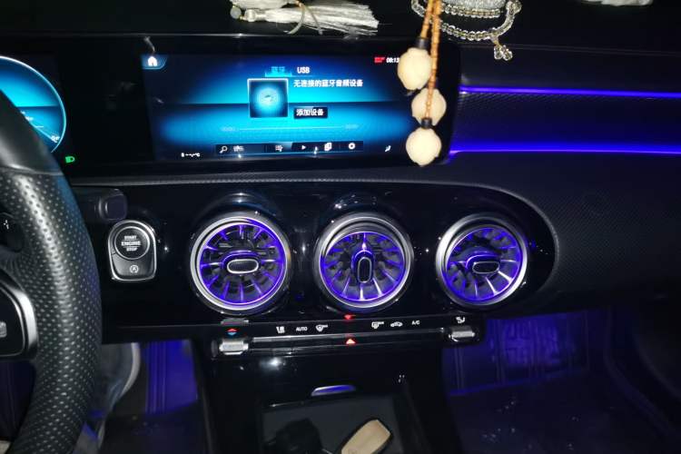 Used Mercedes-Benz A-Class 2020 Restyled A 200 L Sport Sedan Fashion Version Audio And AC Panel