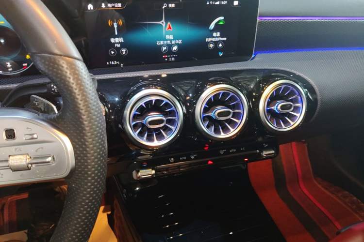 Used Mercedes-Benz A-Class 2020 Restyled A 200 L Sport Sedan Fashion Version Audio And AC Panel